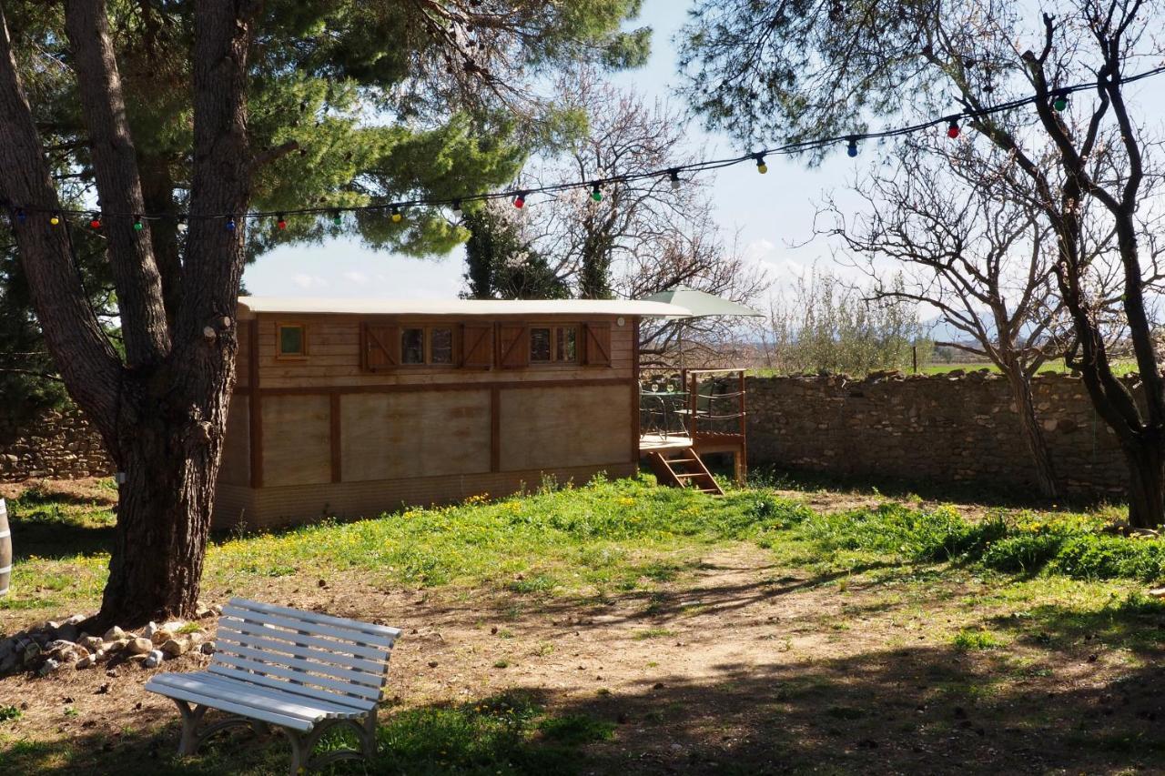 Roulotte Dans L'Aude Villa Trausse Exterior photo